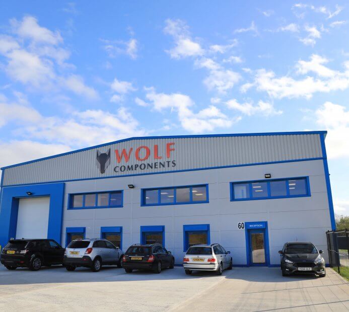 Wolf Components' purpose-built pocket springs facilities building exterior, a technologically advanced pocket springs supplier